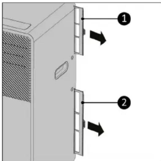 Eurom PAC 9.3 Compact - Filter reinigen - 1