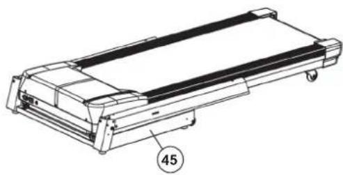 Christopeit TM 4500S - Étape 3: - 1