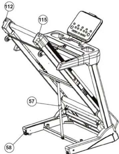 Christopeit TM 4500S - UIT VOUWEN - 1