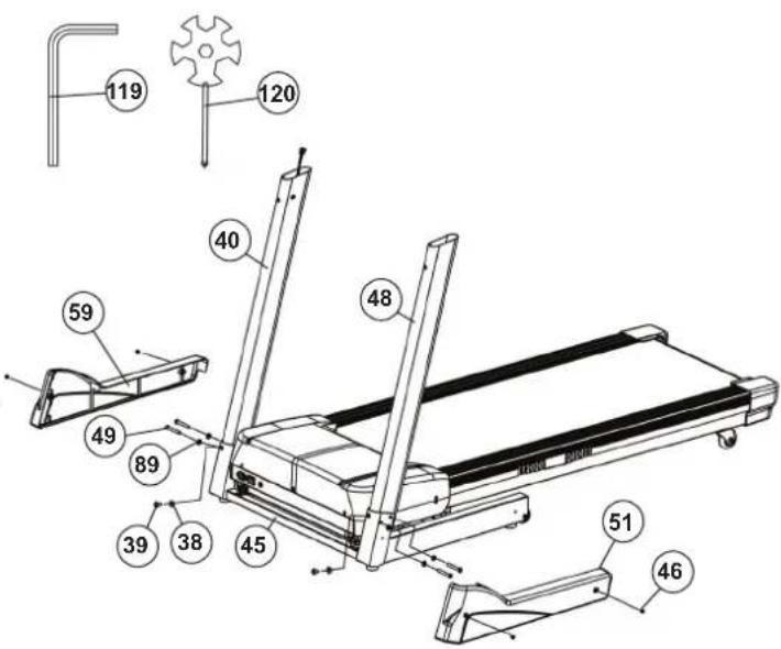 Christopeit TM 4500S - KROK 1: - 2
