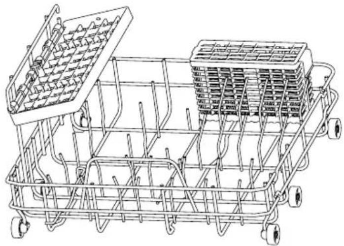 Duronic DW10 - Ładowanie zmywarki - 1
