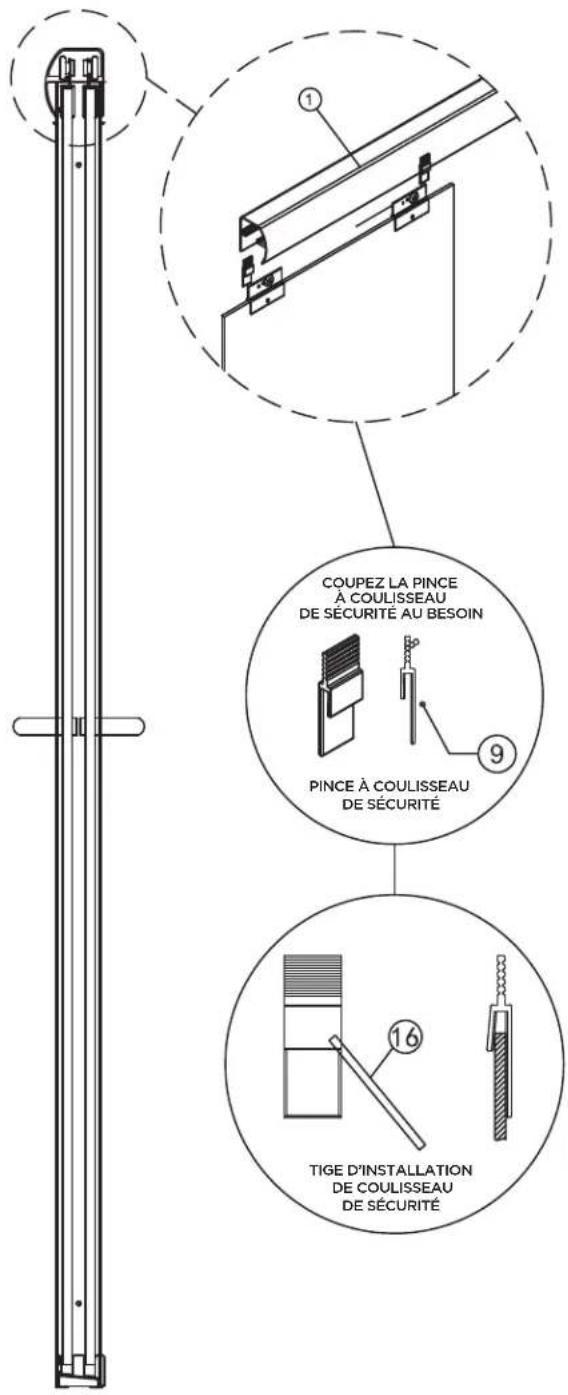 CRAFT + MAIN Cove CVST6060 - Installez la pince à coulisseau de sécurité (9) - 1