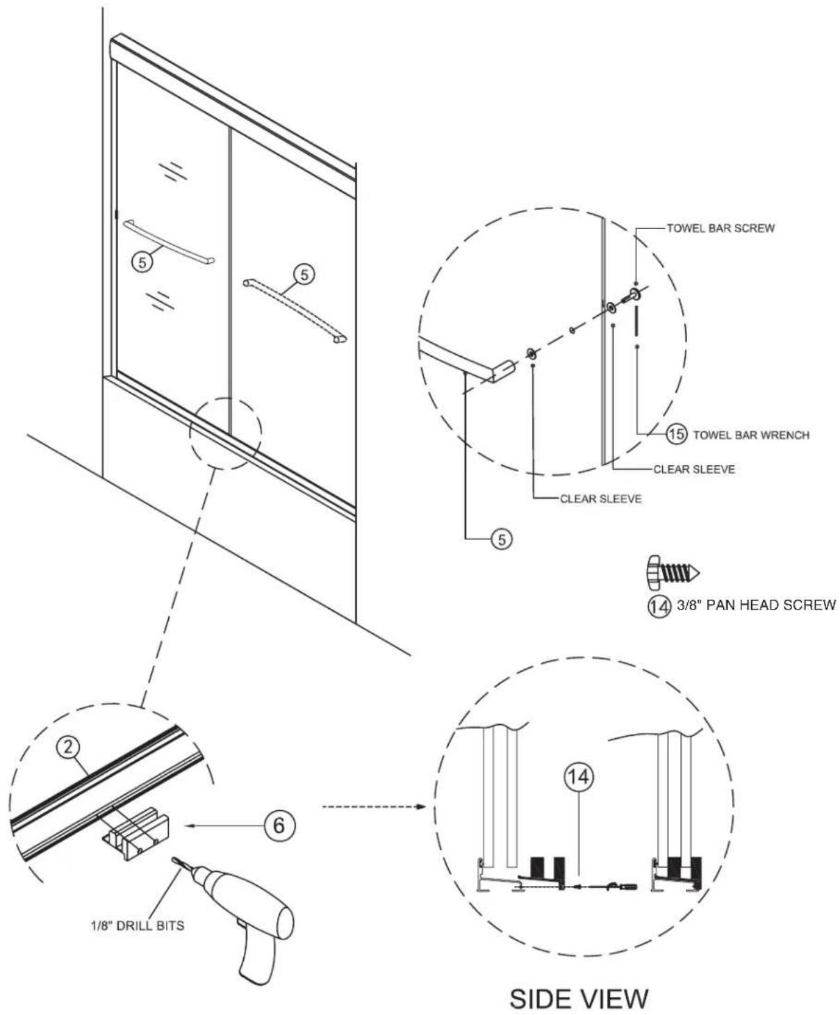 CRAFT + MAIN Cove CVST6060 - INSTALLATION PROCEDURE / STEP 11 - 3