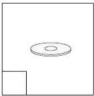 CRAFT + MAIN Easley Flush Guard TL-5800AFH - HARDWARE & PARTS LIST - 12