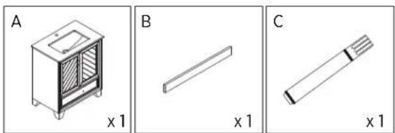 CRAFT + MAIN Ashlow AWNVT2419D - PARTS LIST / LISTE DES PIÈCES / LISTA DE PARTES - 1