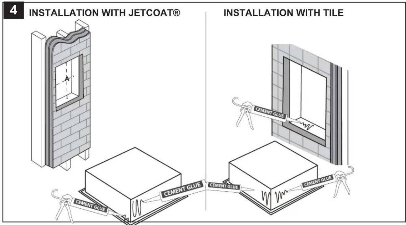 CRAFT + MAIN N1422S-MB - STEP 4: WATERPROOFING - 1