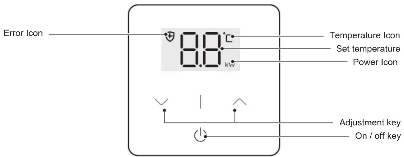 COMFEE CWH3.5EA1W - Operation interface - 1