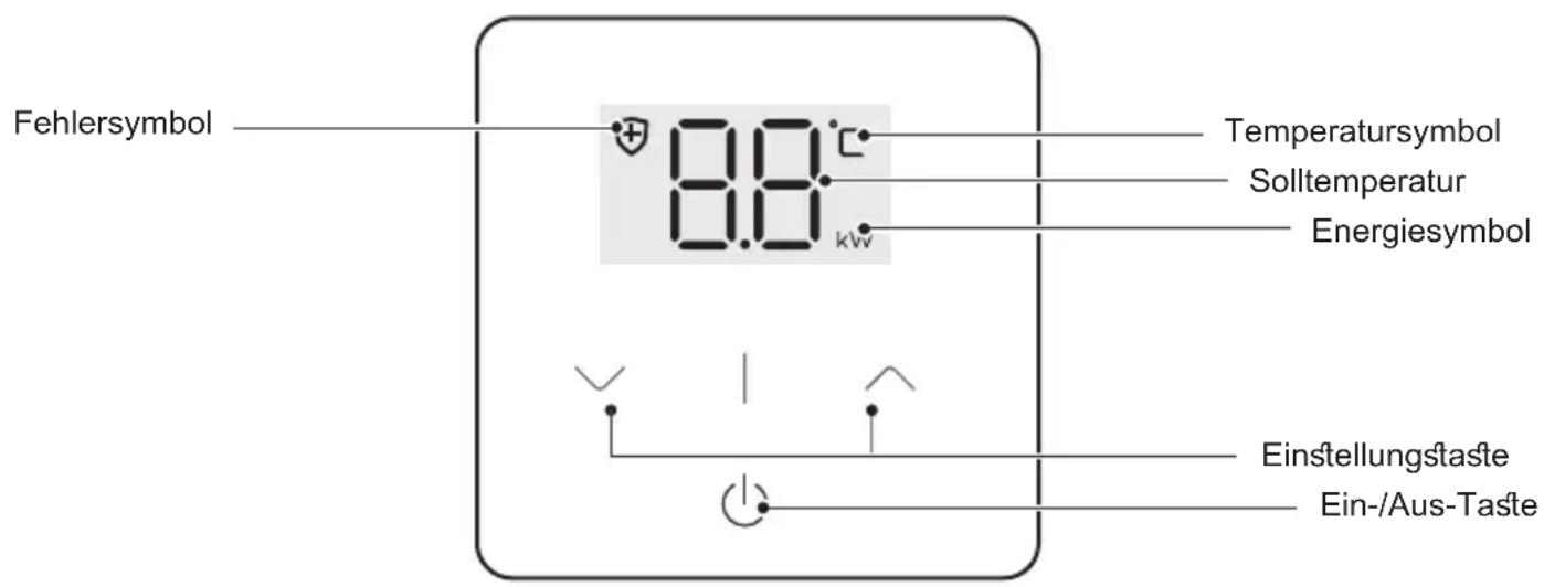 COMFEE CWH3.5EA1W - Bedienoberfläche - 1