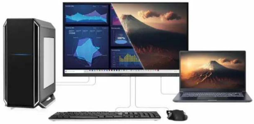 Japannext JN-IPS326K-HSPC9 - Fonction KVM - 1