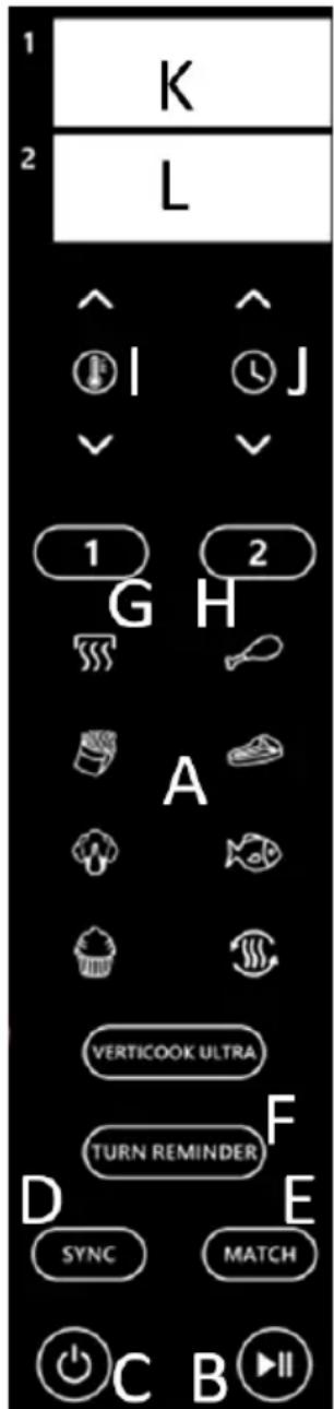 GIRMI Ecofrit Dual FG41 - DUAL ZONE COOKING with INDIPENDENT SETTINGS - 5