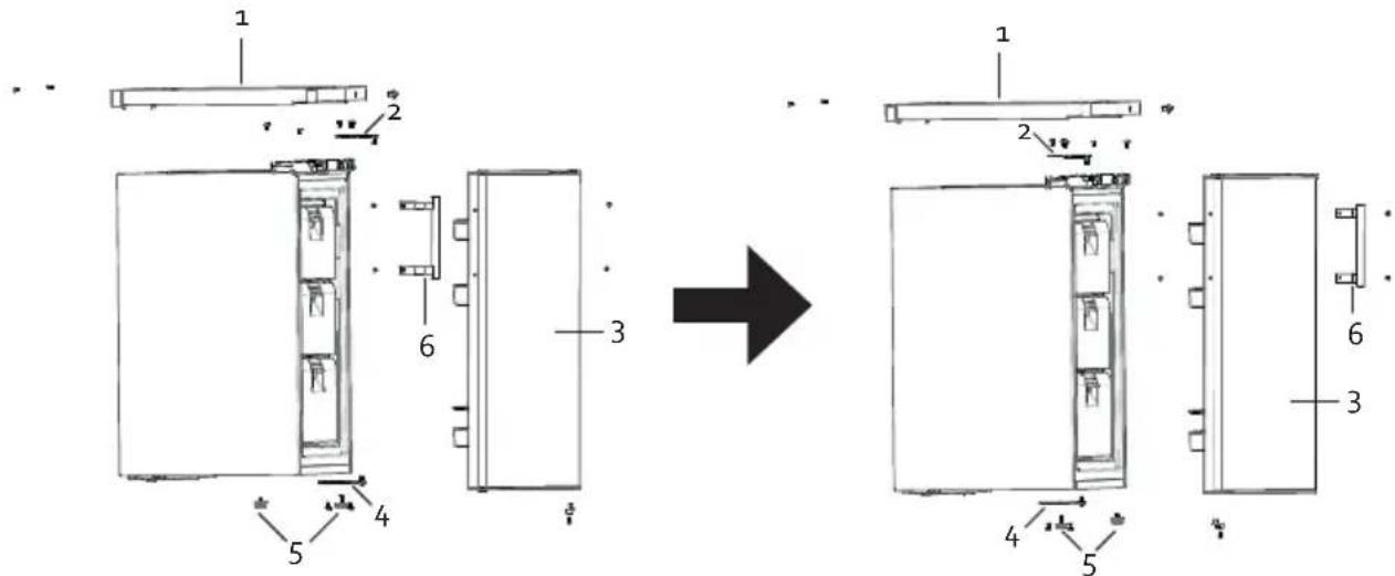 DOMO DO91134F - DOOR CONVERSION - 1