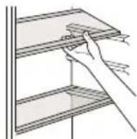 DOMO DO91934 - MOVING THE SHELVES AND DOOR RACK - 1