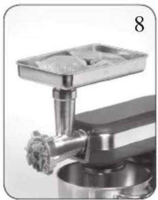 DOMO DO9073KR - OPCIONAL: MONTAJE DEL PICADOR DE CARNE DO907OKR-M - 4