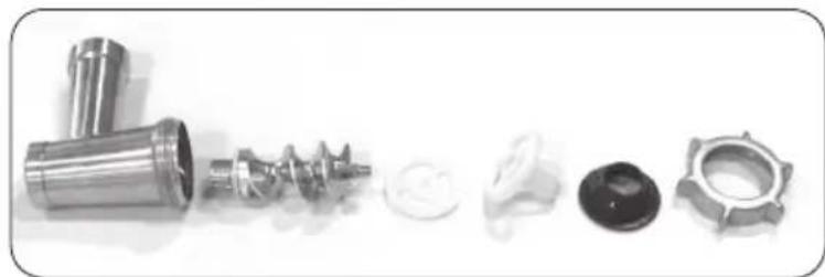 DOMO DO9073KR - OPTIONAL ACCESSORIES: FITTING MEAT GRINDER DO907OKR-M - 13