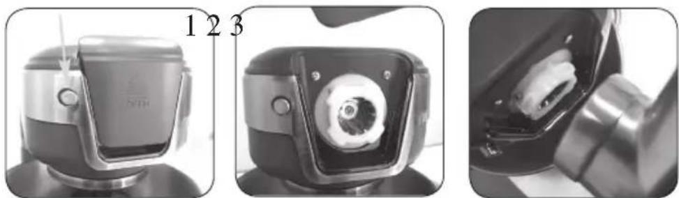 DOMO DO9073KR - OPCIONAL: MONTAJE DEL PICADOR DE CARNE DO907OKR-M - 1