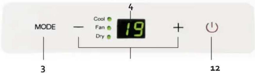 DOMO DO1035A - PANEL DE CONTROL - 1
