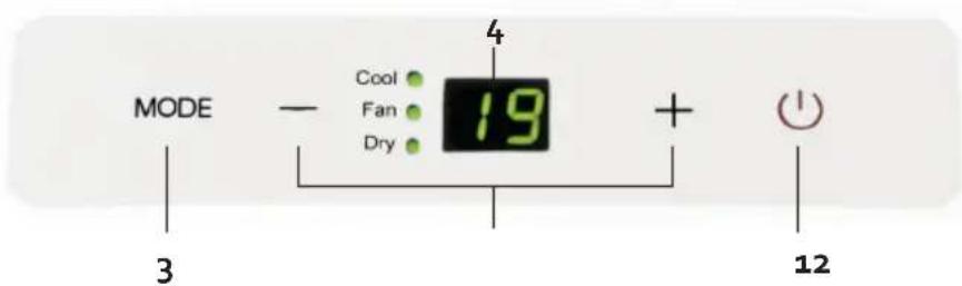 DOMO DO1035A - CONTROL PANEL - 1