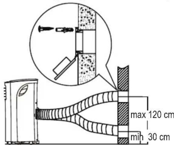 DOMO DO1035A - MONTAGE DER WAND-LUFTABFUHR - 2