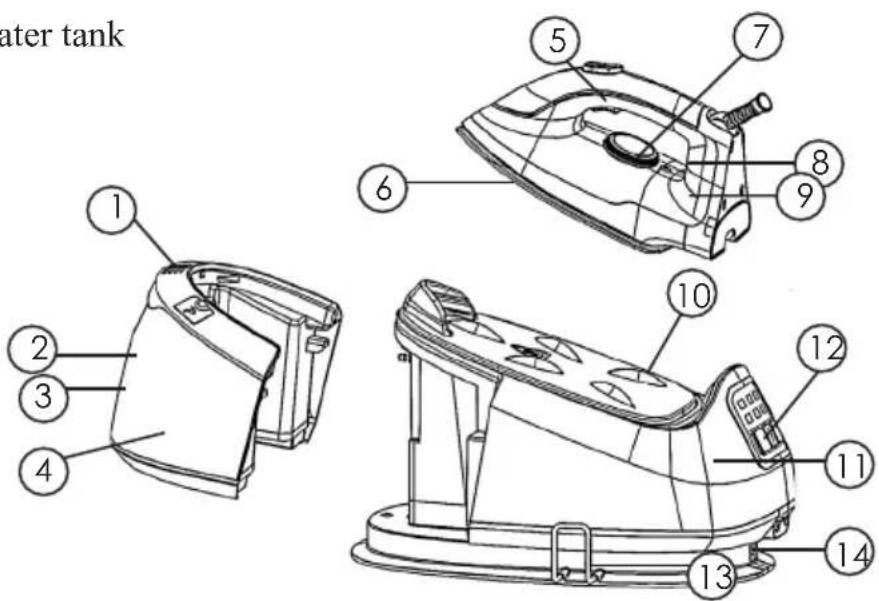 DOMO DO7086S - PARTS - 1