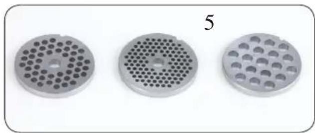 DOMO DO9078KR - OPTIONAL ACCESSORIES: FITTING MEAT GRINDER DO907OKR-M - 6