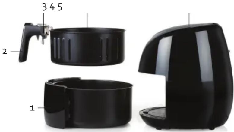 DOMO DO1024FR - PARTS - 1