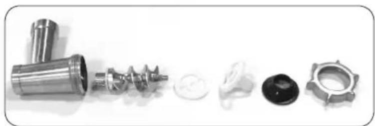 DOMO DO9130KR - OPTIONELL: MONTAGE FLEISCHWOLF DO907OKR-M - 6