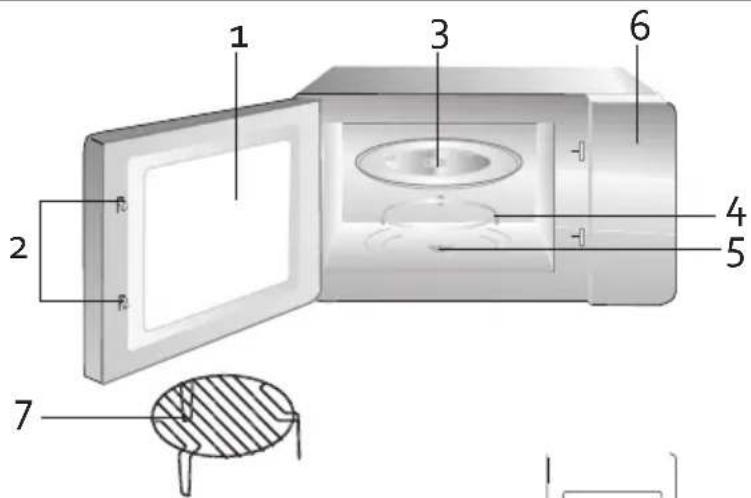 DOMO DO1015CG - COMPONENTI - 1