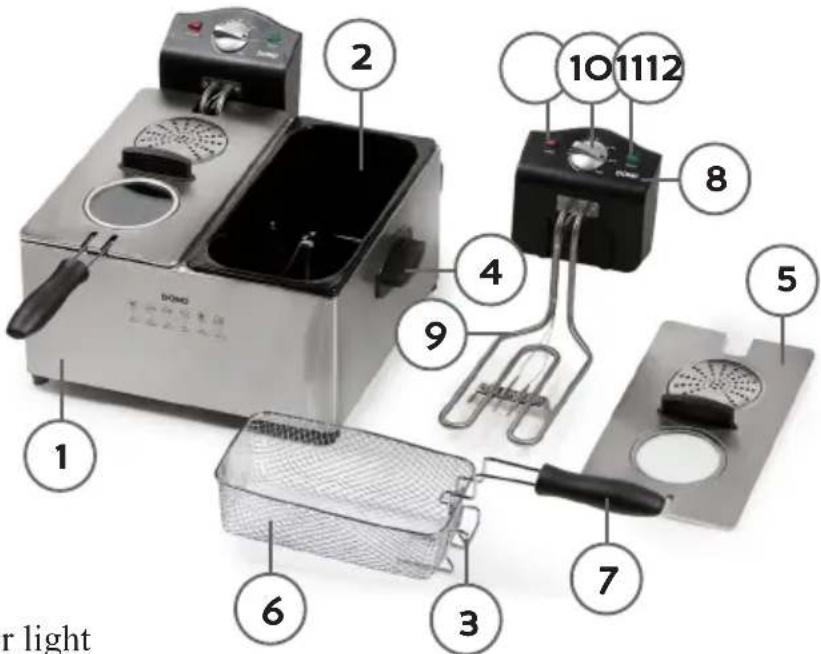 DOMO DO463FR - PARTS - 1