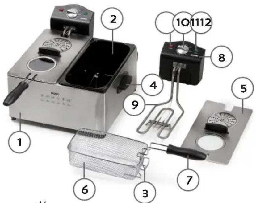 DOMO DO463FR - INFORMACE O RECYKLACI ODPADU - 1
