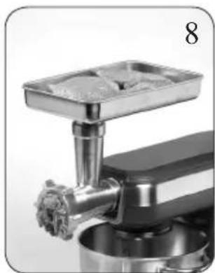 DOMO DO9114KR - OPCIONAL: MONTAJE DEL PICADOR DE CARNE DO907OKR-M - 4