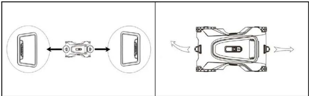 T.I.P. R8 Akku - Modification possible du sens de déplacement - 1