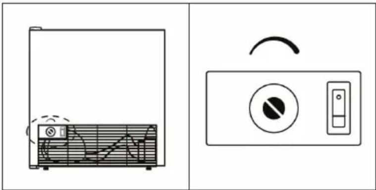 Klarstein IceAge - Thermostat and light - 1