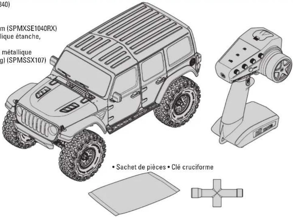 Axial SCX10 III Jeep JLU Wrangler - CONTENU DE LA BOÎTE - 1