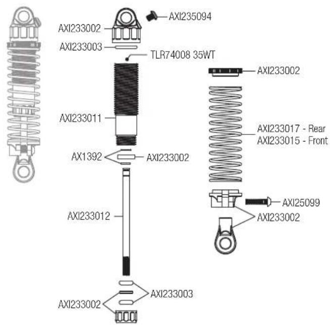 Axial SCX10 III Jeep JLU Wrangler - UTILIZZO DELLA TRASMISSIONE DIG - 7