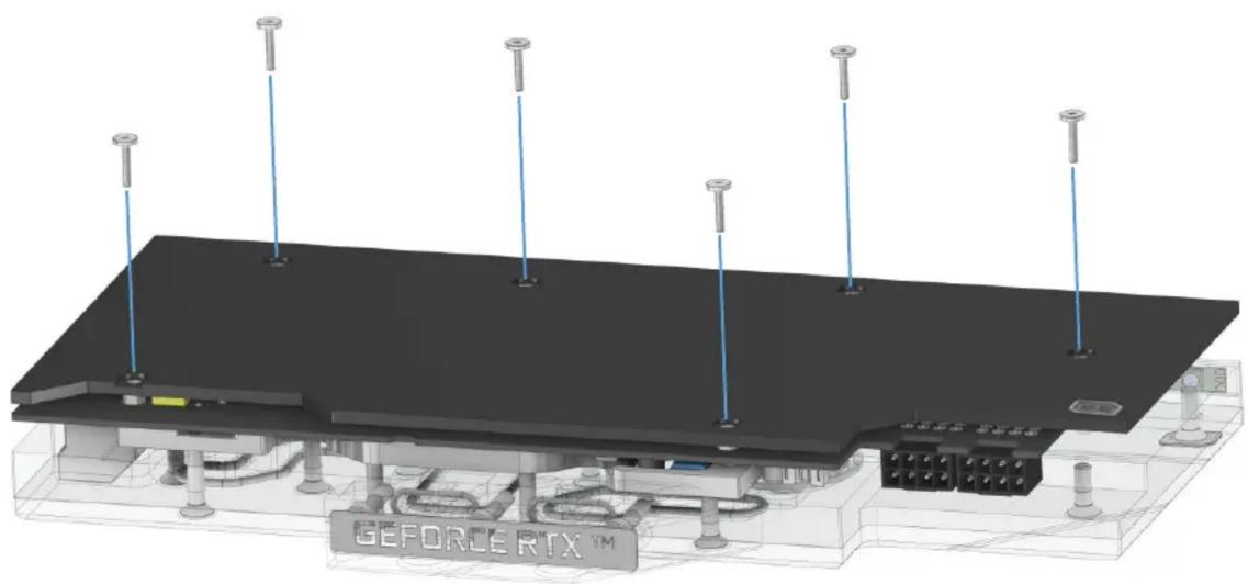 Alphacool Eisblock Aurora Acryl GPX-N RTX 3080/3090 Aorus Master/Xtreme - 2