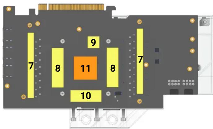 Alphacool Eisblock Aurora Acryl GPX-N RTX 3080/3090 Aorus Master/Xtreme - 6
