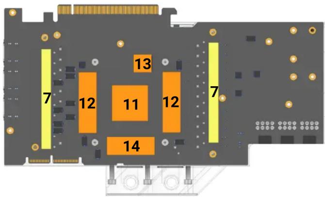 Alphacool Eisblock Aurora Acryl GPX-N RTX 3080/3090 Aorus Master/Xtreme - 7