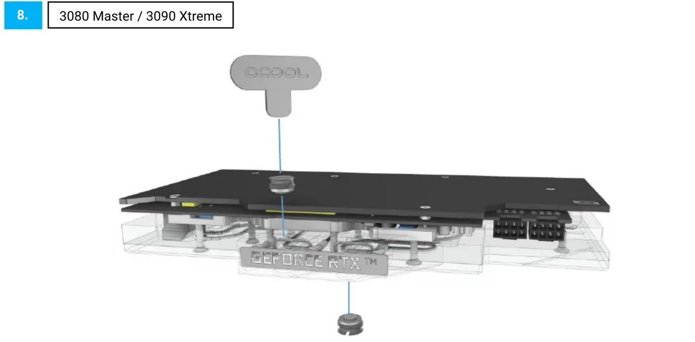 Alphacool Eisblock Aurora Acryl GPX-N RTX 3080/3090 Aorus Master/Xtreme - 4