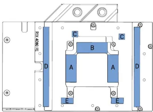 Alphacool Eisblock Aurora Acryl GPX-N RTX 4080 Founders Edition - Préparer la carte graphique - 2