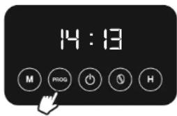 Essentiel B ECP4s - Programming a delayed start - 1