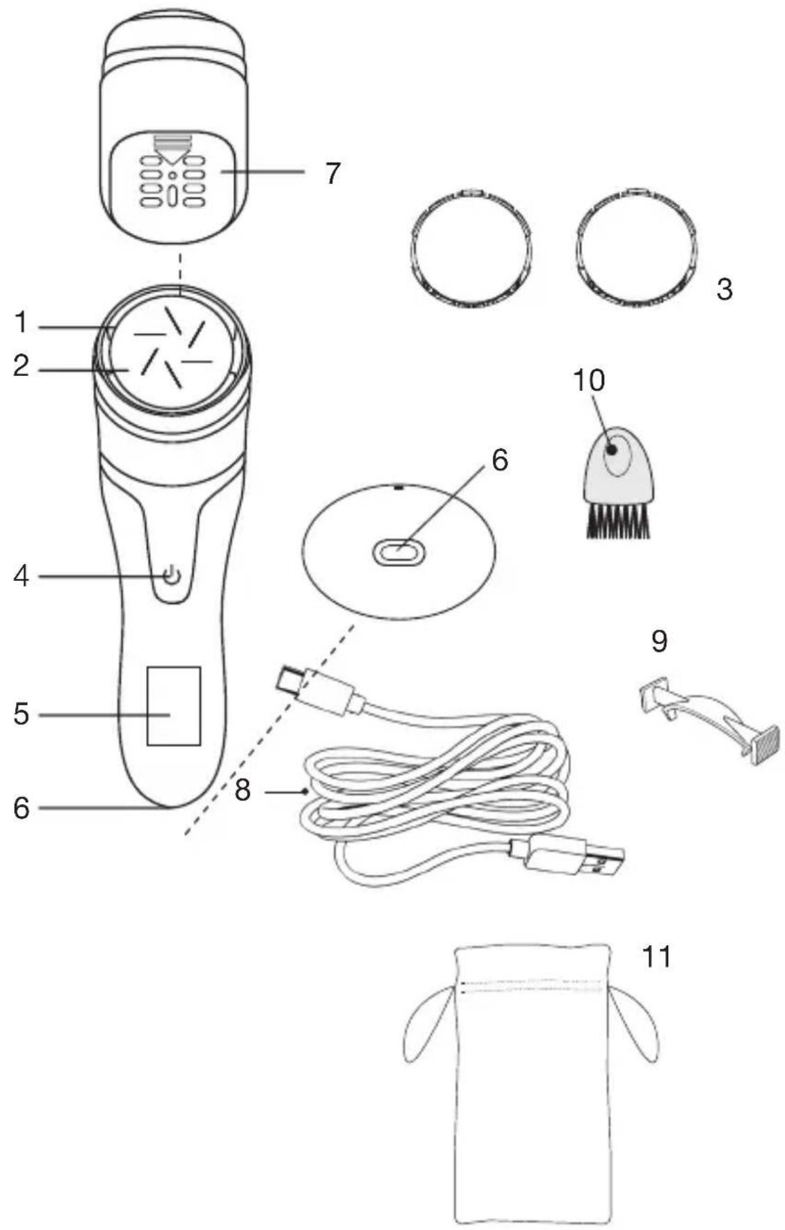 Essentiel B EPP 4 - Electric foot file / - 1