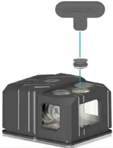 Alphacool Eisbaer Pro ES Solo - FILLPORT FILLPORT PORT DE REMPLISSAGE - 1