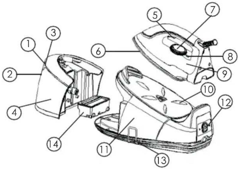 DOMO DO7106S - PARTS - 1