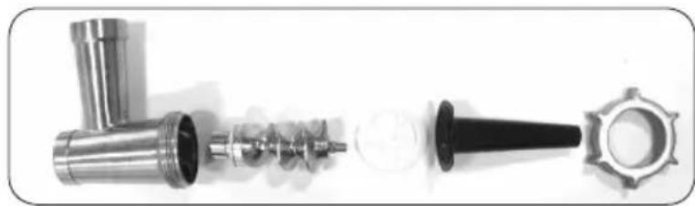 DOMO DO9170KR - OPTIONAL ACCESSORIES: FITTING MEAT GRINDER - 6