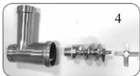 DOMO DO9170KR - Pétrir/hacher/battre - 8