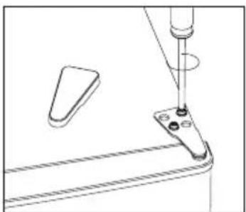 DOMO DO91307C - INVERSIONE DELL'APERTURA DELLO SPORTELLO - 2