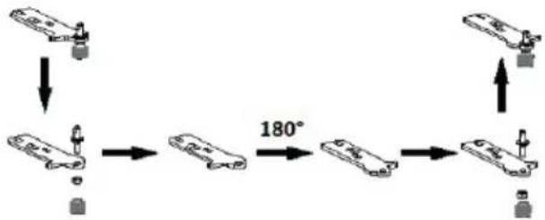 DOMO DO91307C - DOOR CONVERSION - 5