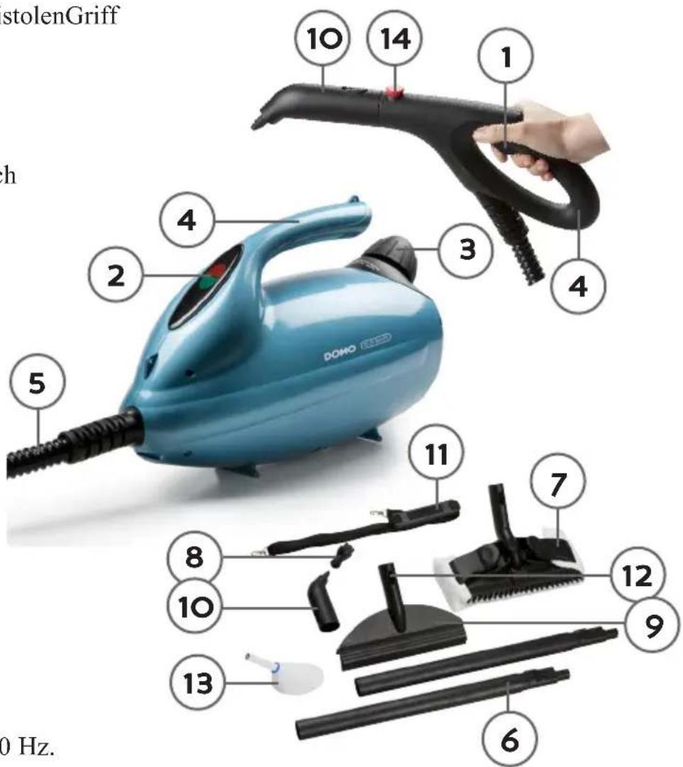 DOMO DO231SR - Technische Daten - 1
