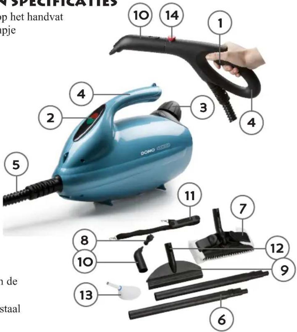 DOMO DO231SR - Technische specificaties - 1