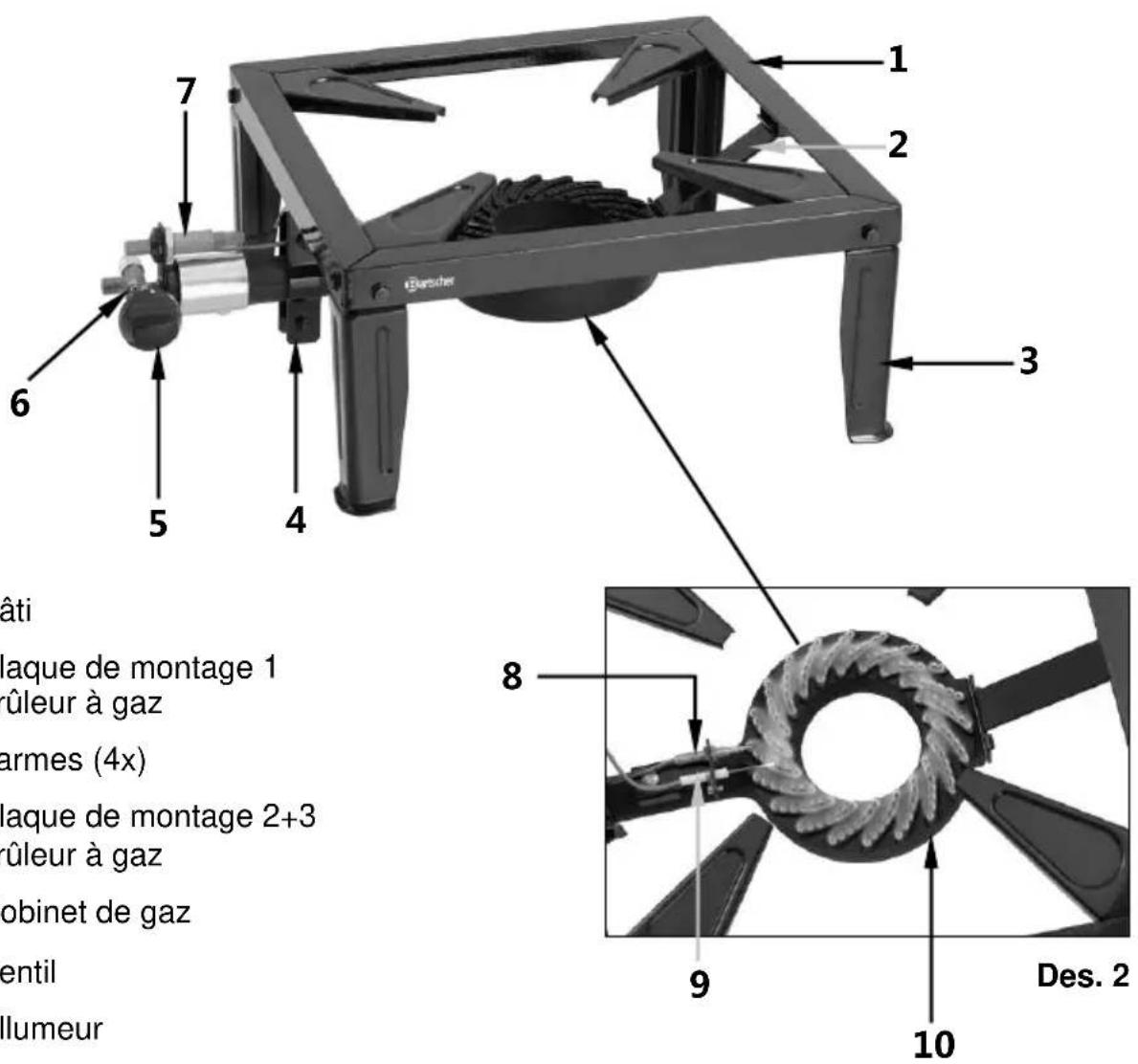 BARTSCHER 1K1050 - Aperçu des composants - 1